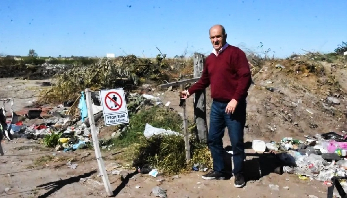 Zurro hizo énfasis en sus políticas ambientales en Pehuajó: “Se observa un cambio en el paisaje”