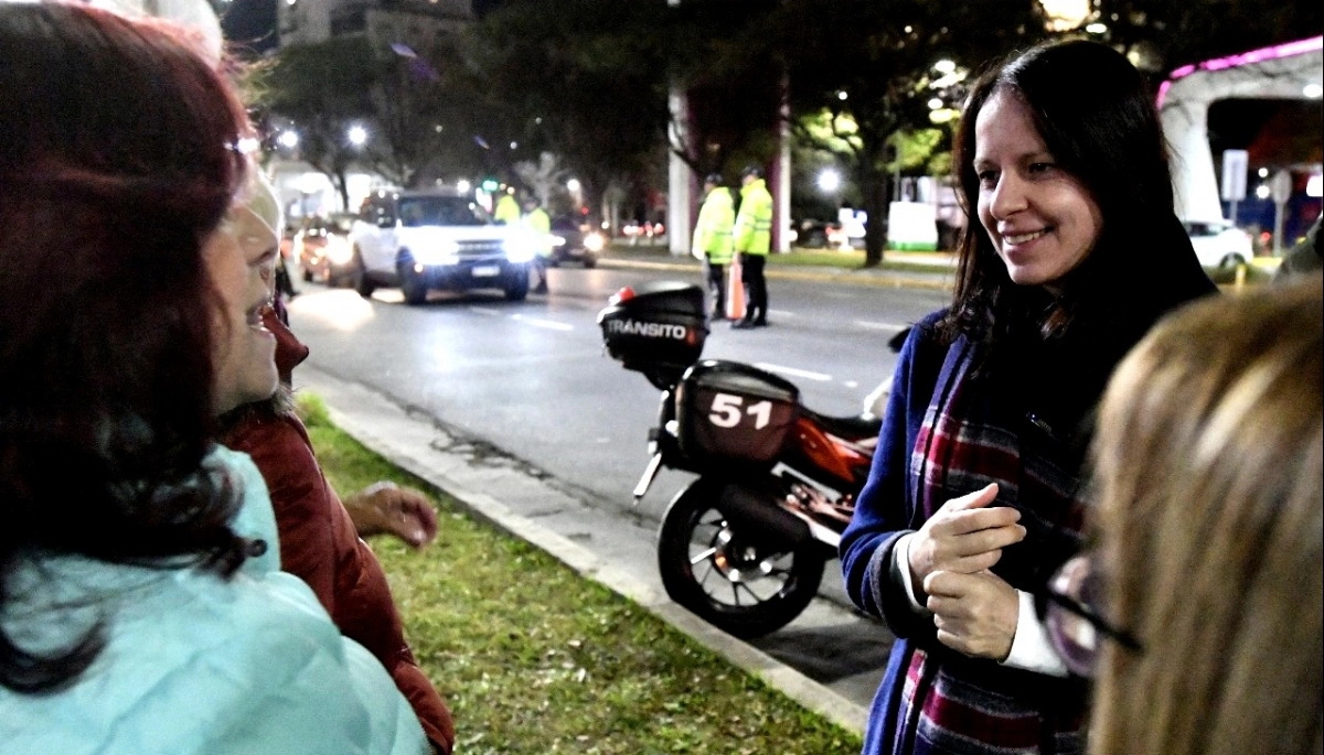 Con el apoyo de Madres del Dolor, Soledad Martínez endureció los controles viales en Vicente López