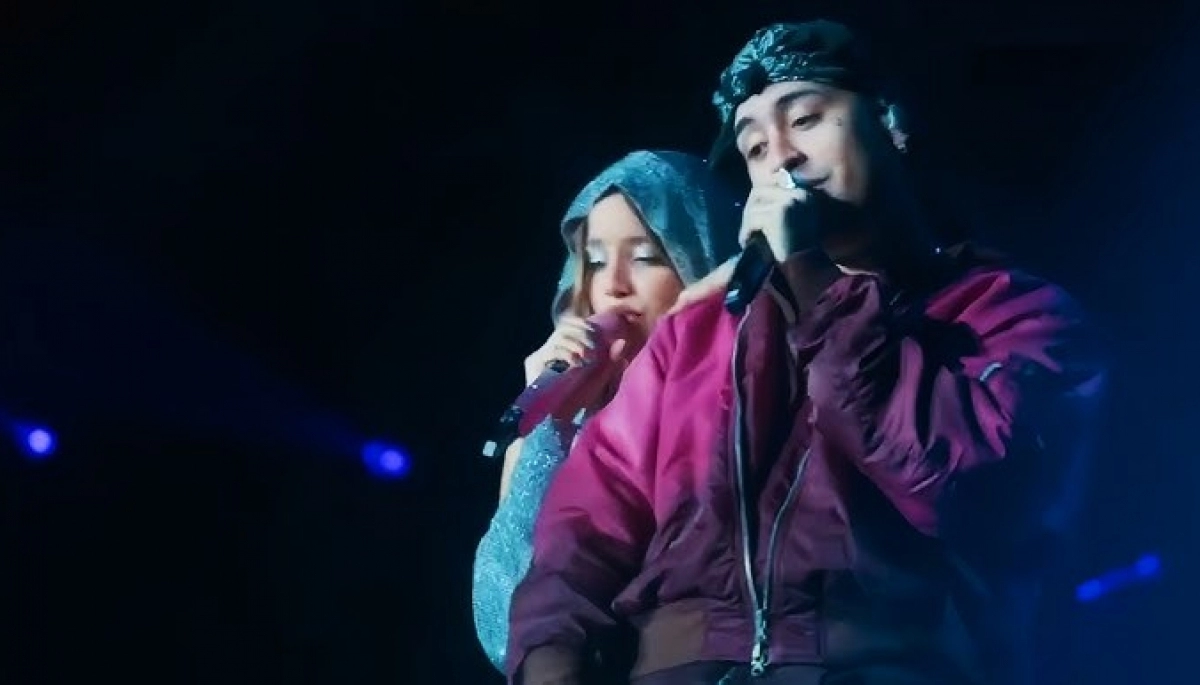 “Alegría”, el feat de Tiago PZK con Emilia Mernes y Anitta, tuvo su debut en vivo