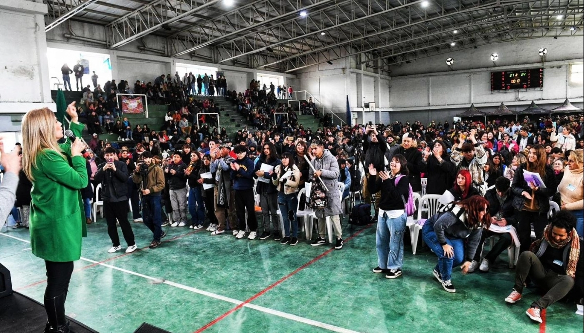 Magario encabezó el 5º Encuentro de Voces Adolescentes: “No existe la libertad sin igualdad de derechos"