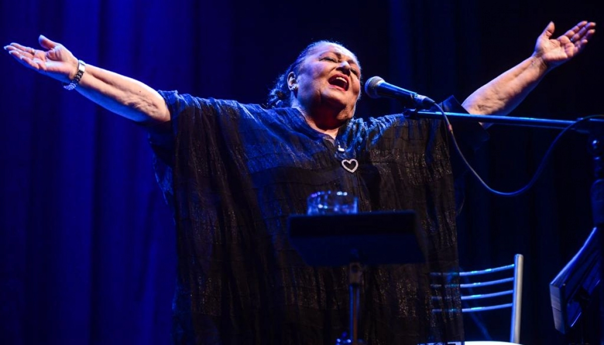 Un encuentro con María Creuza que tendrá en Teatro Metro de La