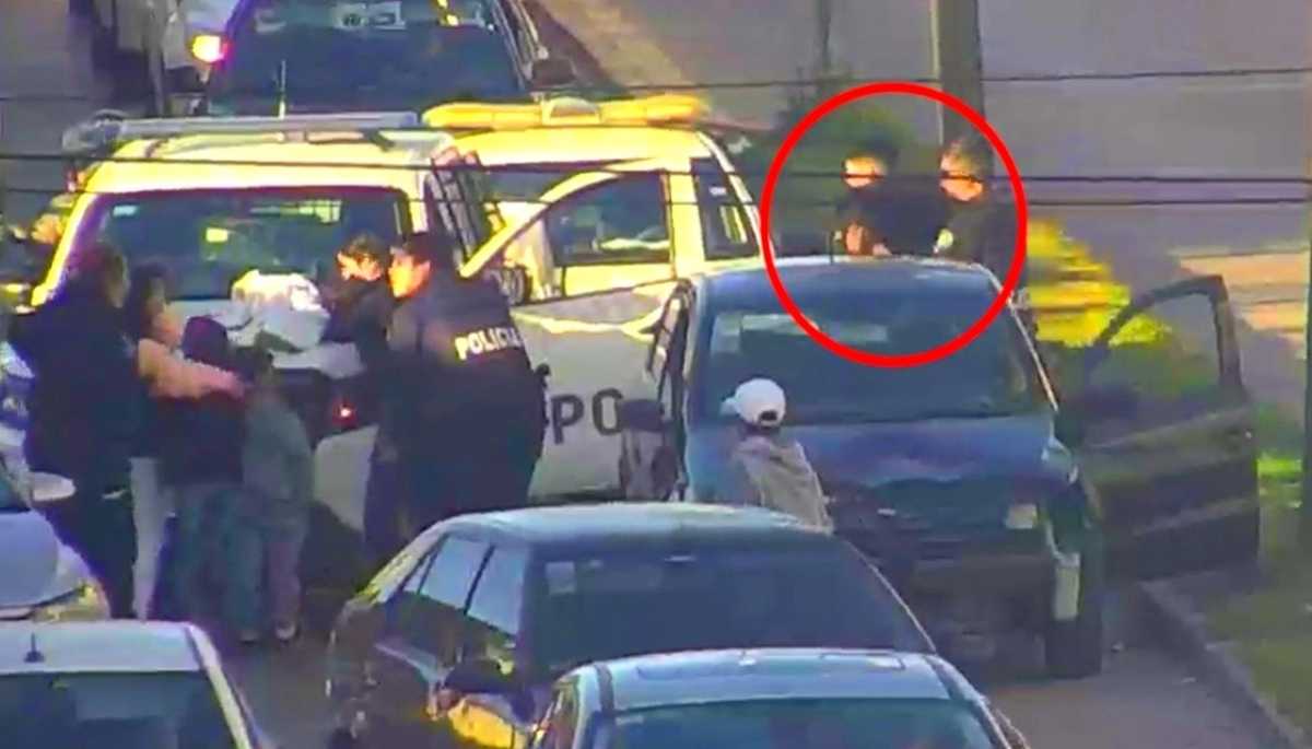 Habría robado una moto en la mañana y horas después lo detuvieron durante una salida familiar