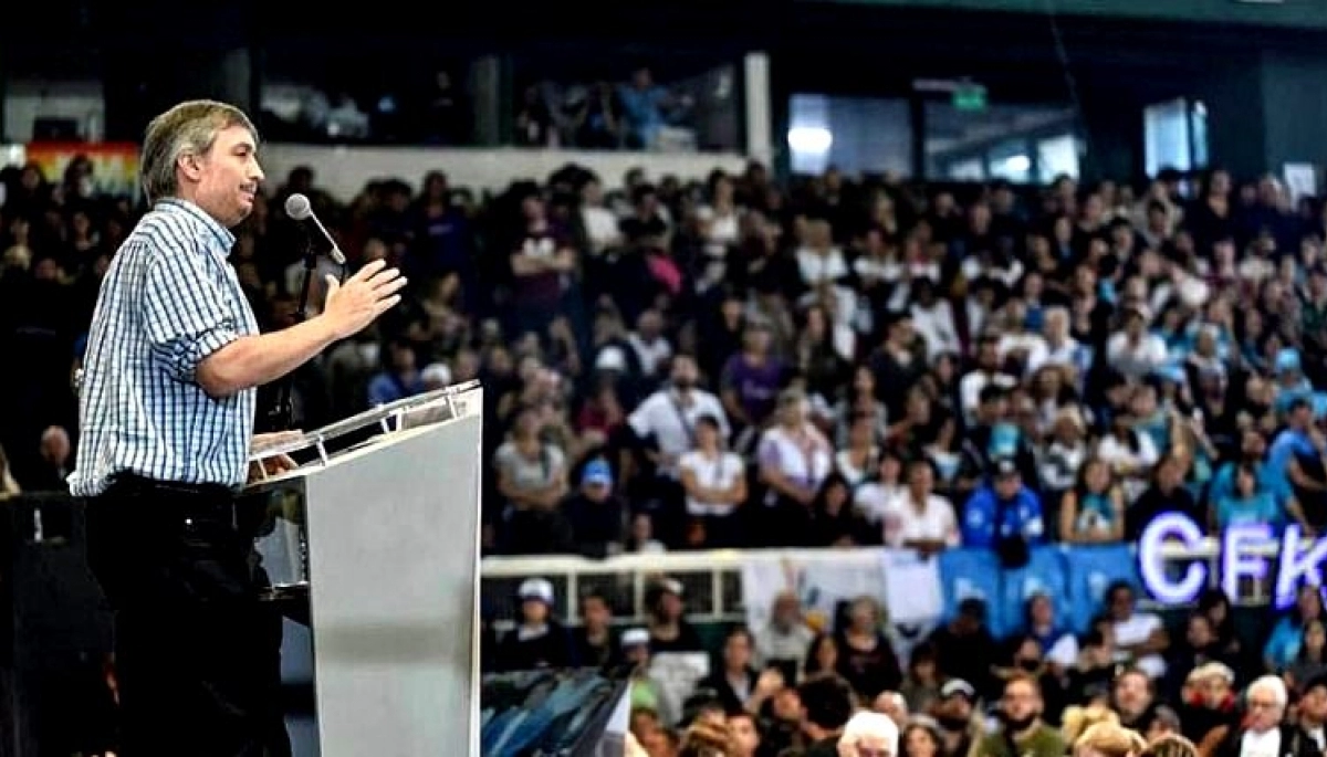 En medio de la interna con Kicillof, Máximo Kirchner encabeza su acto “Armar de nuevo”