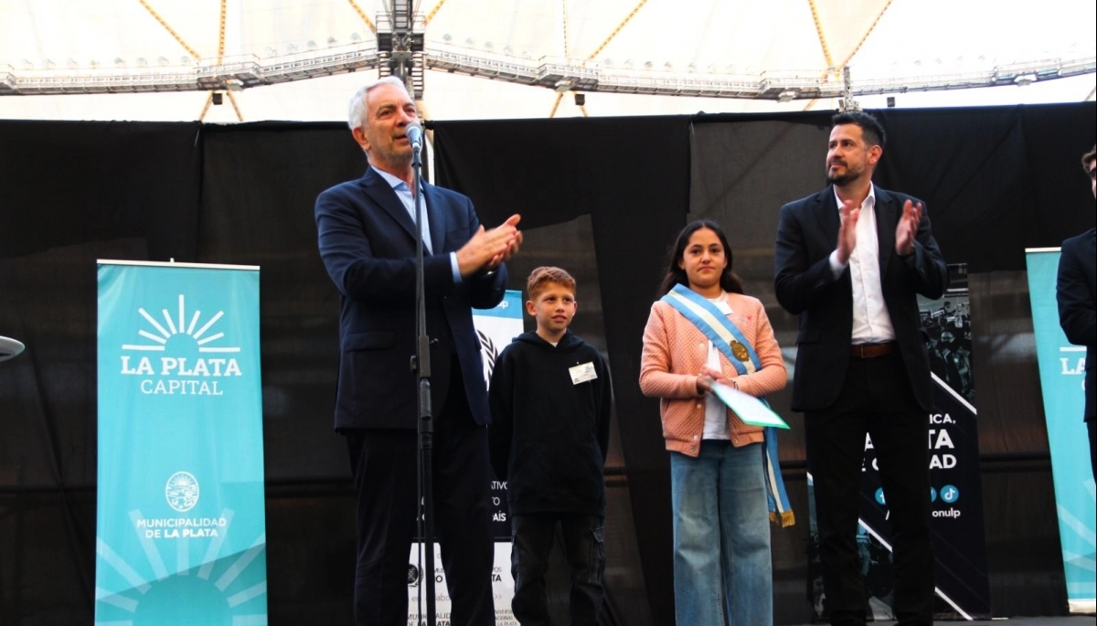 En el Estadio Único: La Plata presentó el Modelo Intercolegial de Naciones Unidas 2024