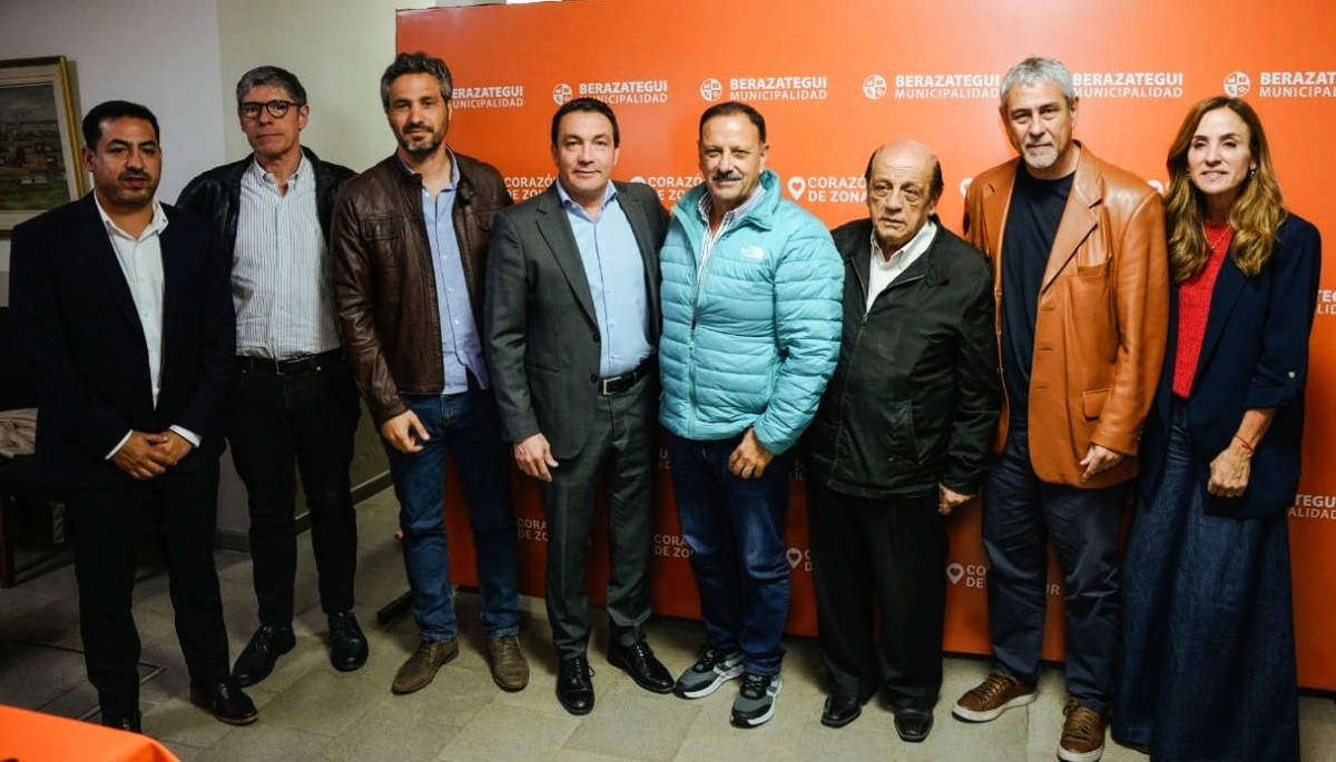 Mussi, Watson, Ferraresi y Quintela juntos en medio de la disputa por la conducción del PJ