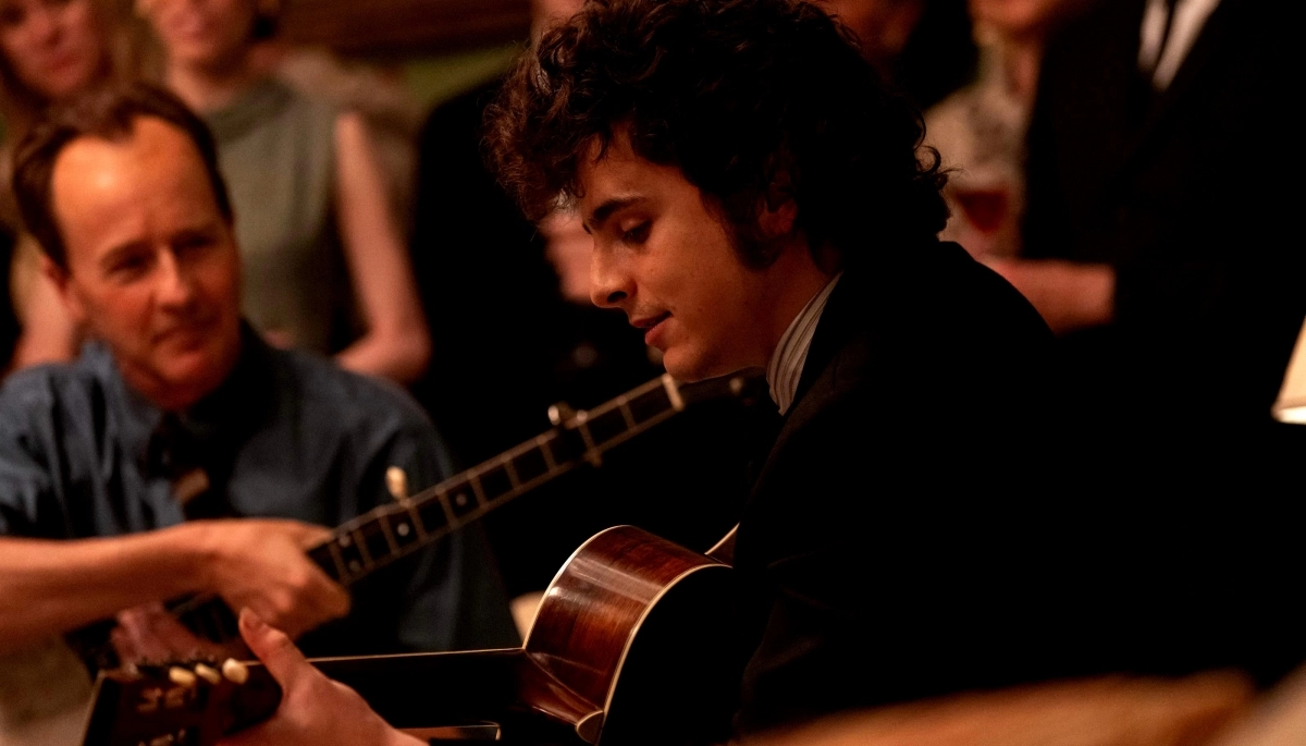 La biopic de Bob Dylan, “A Complete Unknown”, reveló nuevo avance con apariciones sorpresa
