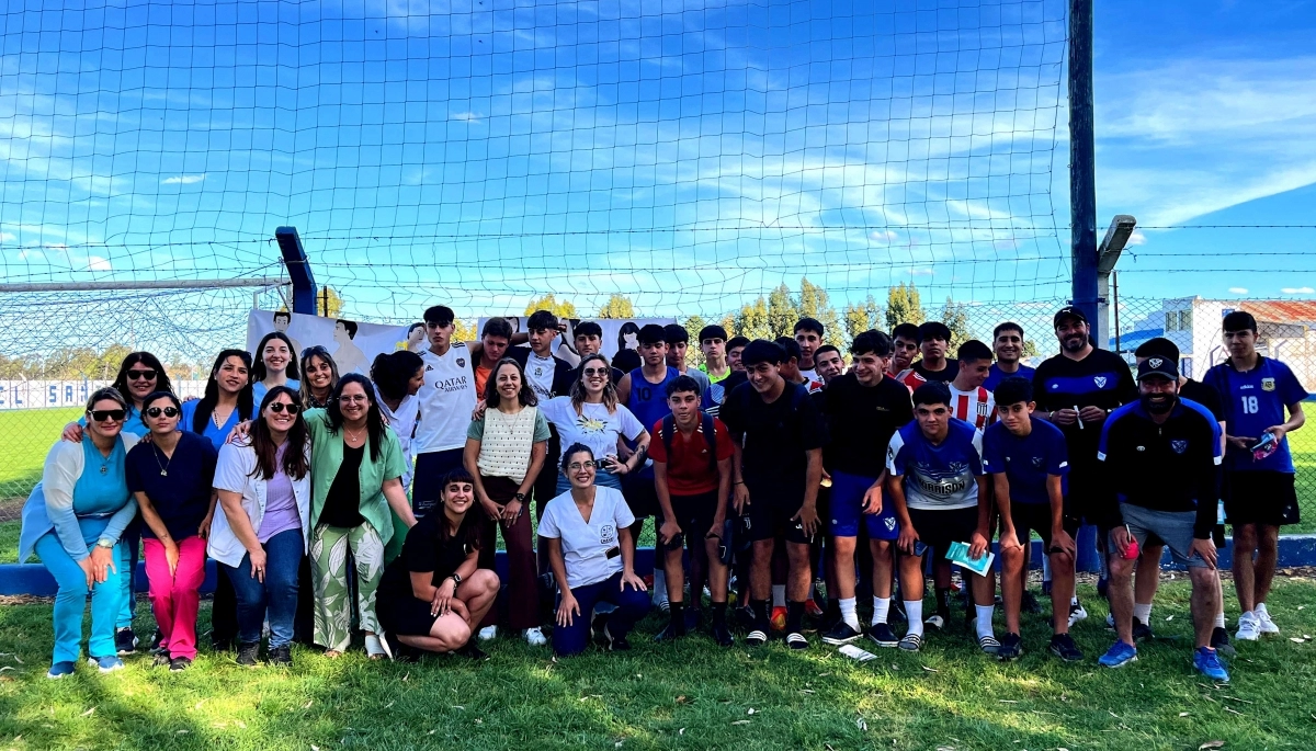 Con el foco en los adolescentes, Chaves dio inicio a los Talleres de Salud Comunitaria