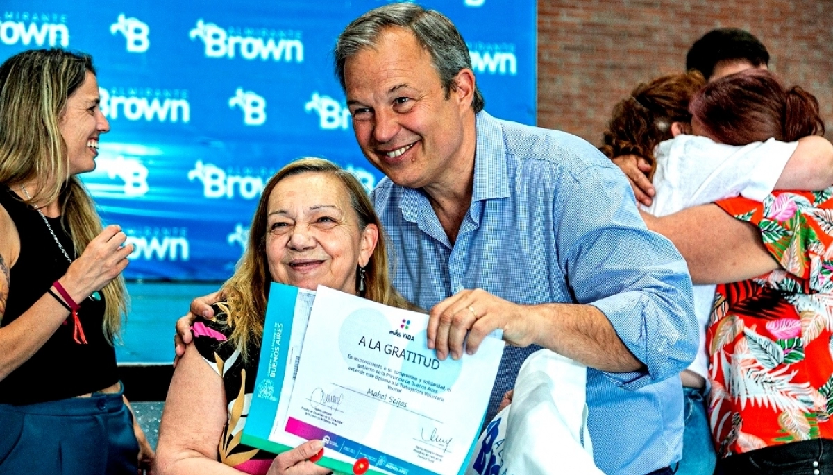 Cascallares elogió el “rol fundamental” que tienen las trabajadoras vecinales de Almirante Brown