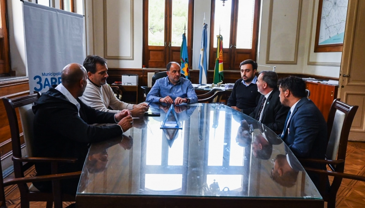 Sebastián Galmarini y Garate participaron de actividades conjuntas en Tres Arroyos