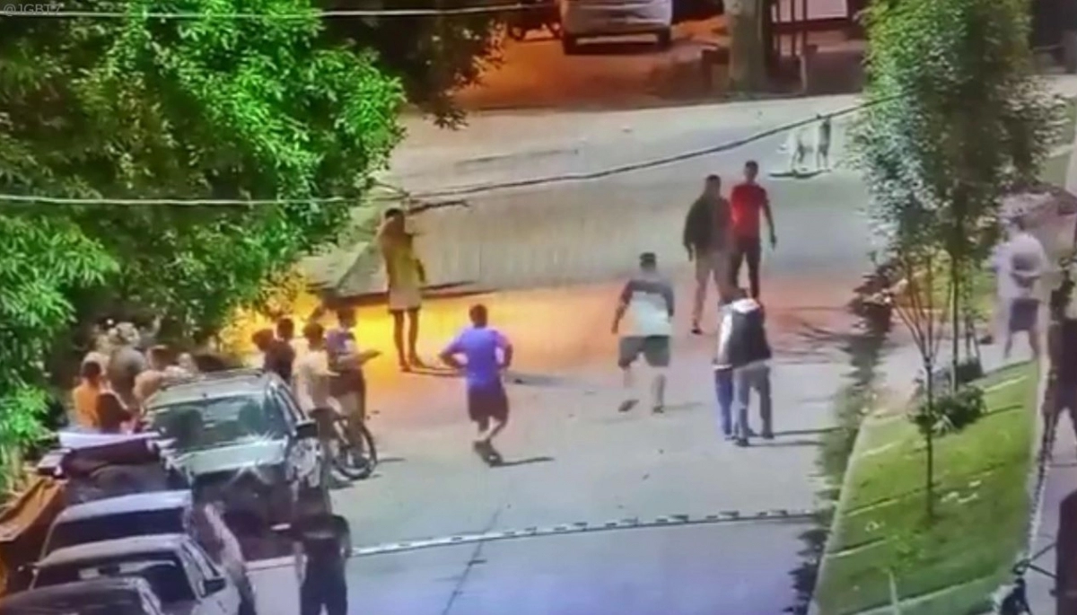 Ensenada: salvaje enfrentamiento con machetes dejó varios detenidos y dos policías heridos