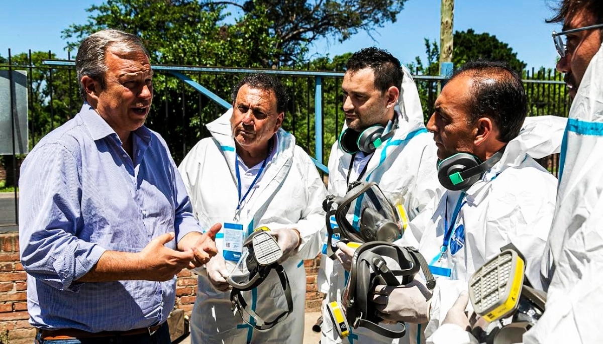 Cascallares: “Incorporamos el mejor equipamiento y la última tecnología para combatir al dengue"
