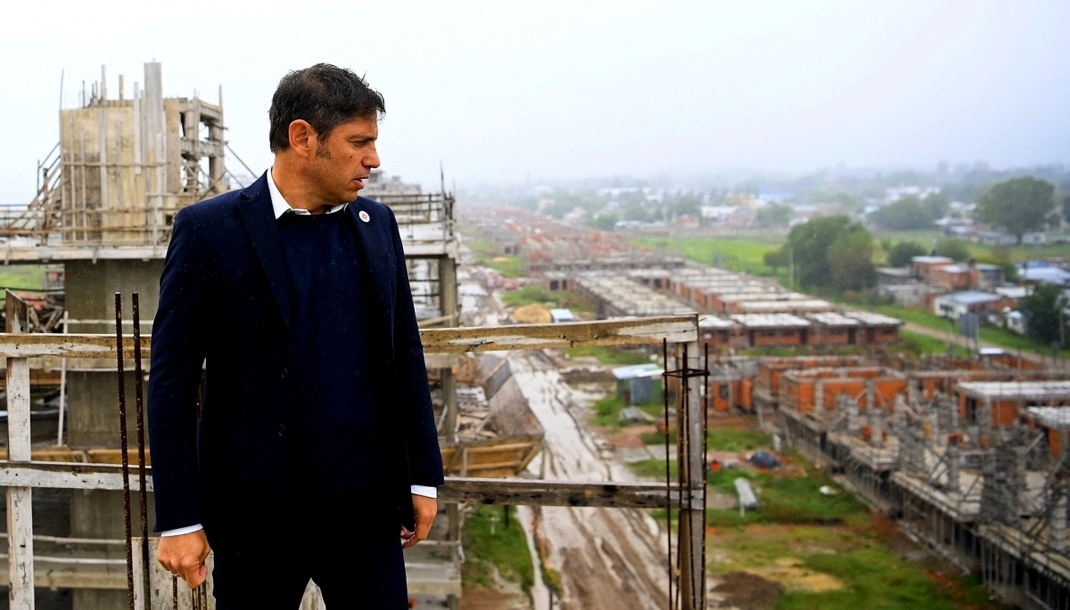 Kicillof reafirmó su compromiso con la obra pública y pretende unir fuerzas con los 135 intendentes