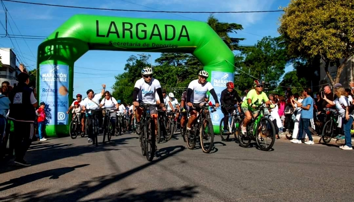 Más de 1700 personas participaron de la 7ma maratón saludable de Dolores
