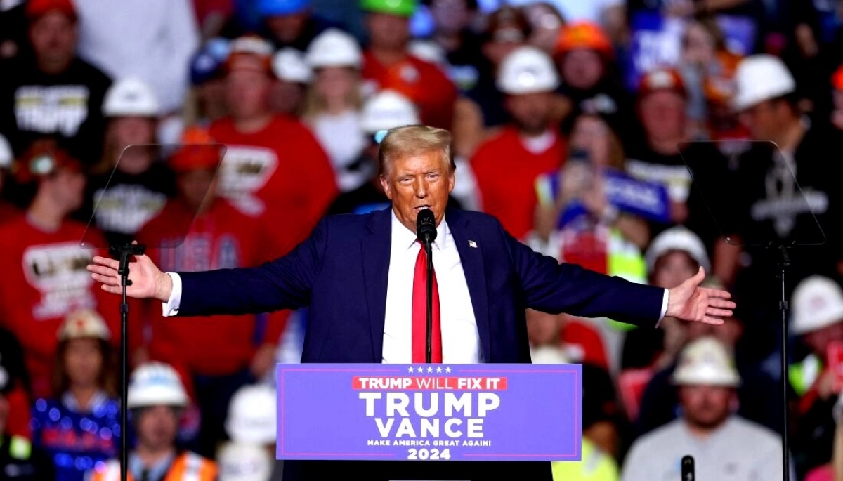 El PRO y los libertarios se unieron para celebrar el triunfo de Trump en las elecciones de Estados Unidos