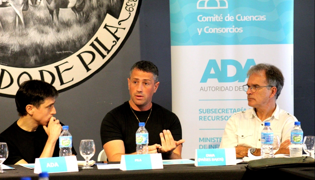 Compromiso municipal: Walker participó en la Mesa Técnica de Comité de Cuencas del Río Salado
