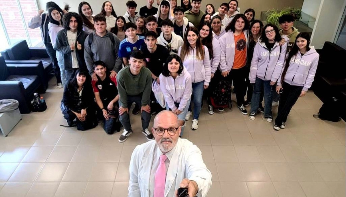 Estudiantes de Adolfo Gonzales Chaves visitaron el Campus Universitario de Tandil