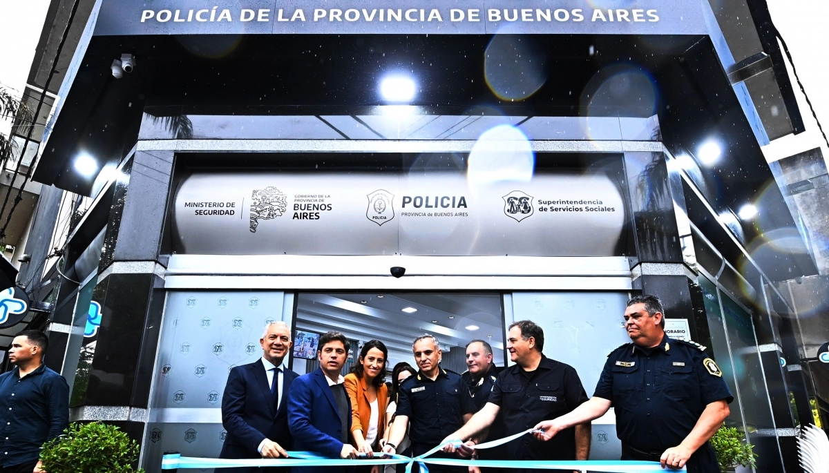 En La Plata: se inauguró la primera farmacia exclusiva para la Policía bonaerense