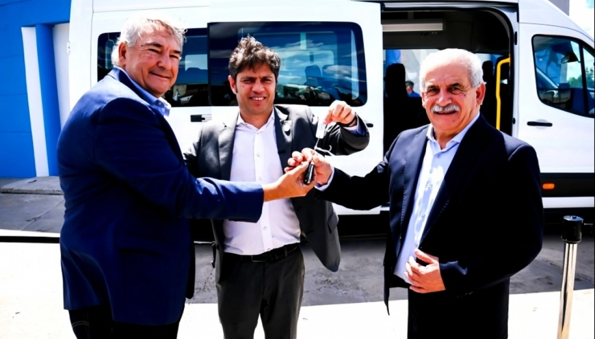 Gesto de apoyo: Kicillof se mostró junto a D’Onofrio, en medio de las denuncias por “corrupción”