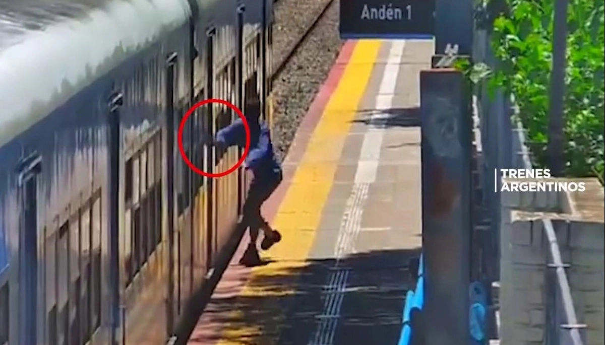 Inseguridad en el ferrocarril: cayó un sujeto que sustraía teléfonos con la modalidad arrebato