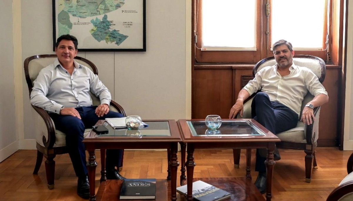 Bianco recibió a Marinucci para definir una “hoja de ruta” en el Ministerio de Transporte bonaerense