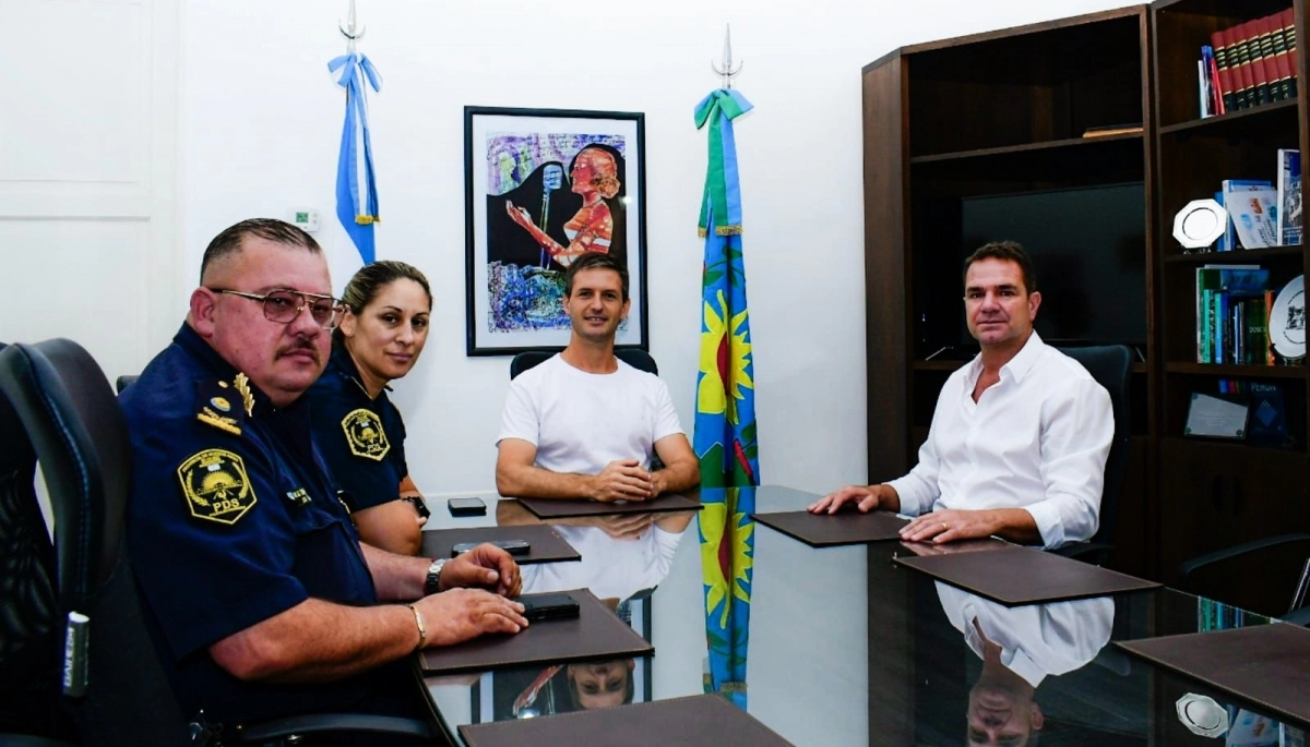 Mantegazza coordinó estrategias con la policía bonaerense: “Construyendo un distrito más seguro”