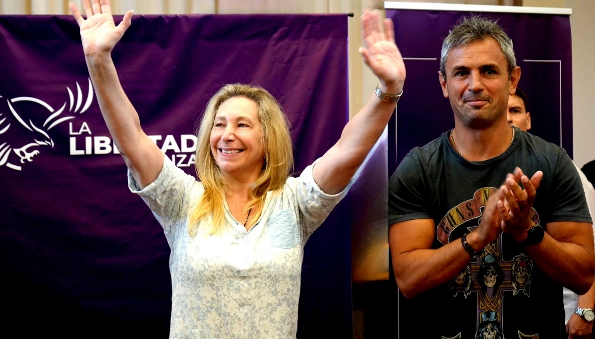 Con Alfa de Gran Hermano, Karina Milei visitó Mar del Plata para avanzar con el armado libertario