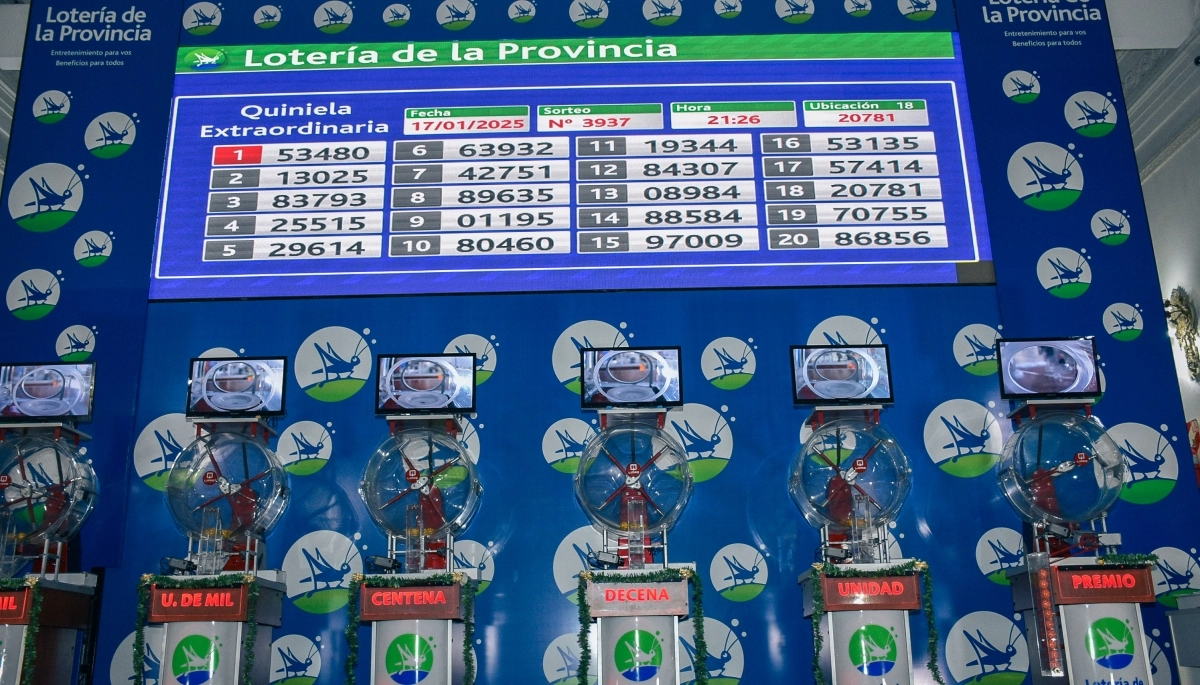 Terminó el sorteo extraordinario: el primer premio de Reyes fue para el 53.480