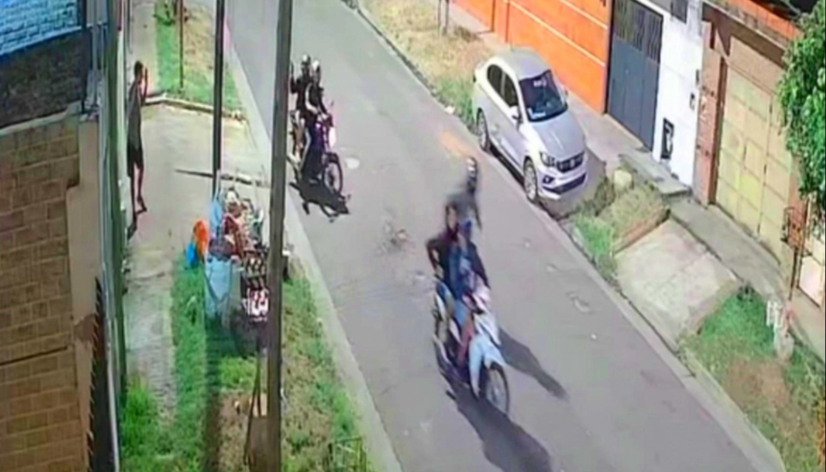 Raid criminal en el Conurbano: motochorros pirañas asaltaron y golpearon a laburantes madrugadores