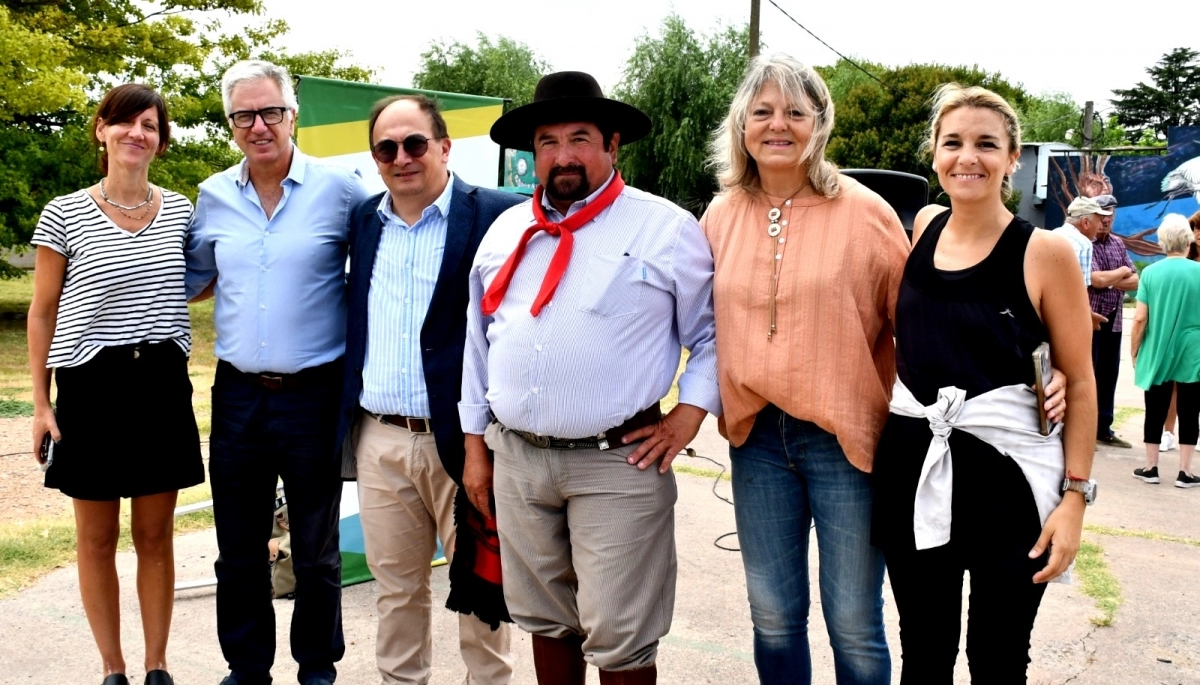 Compromiso municipal: Salomón recibió a la tropilla de Saladillo destacada en Jesús María