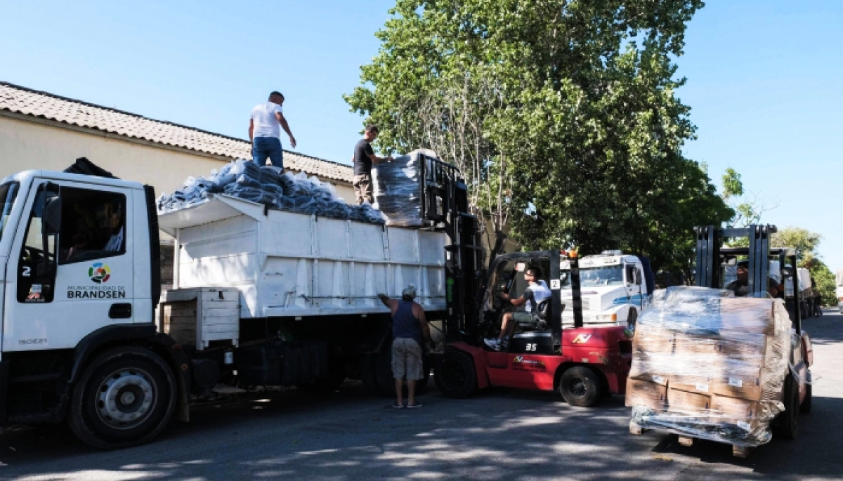La Provincia asistió a los distintos municipios afectados por las fuertes lluvias