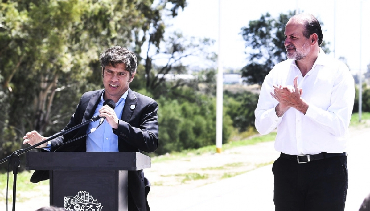 Ante las críticas en su contra, Kicillof dijo: “Frente a los agravios, respondemos con inversiones”