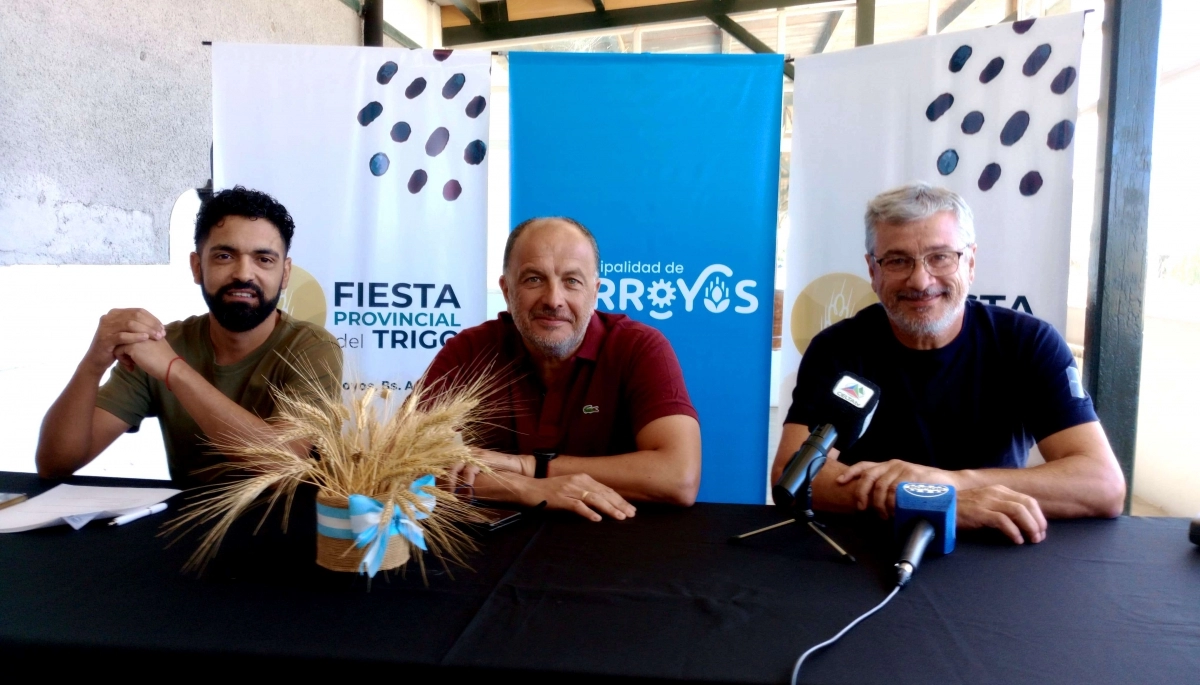 El intendente Garate dio detalles de la próxima Fiesta Provincial del Trigo en Tres Arroyos