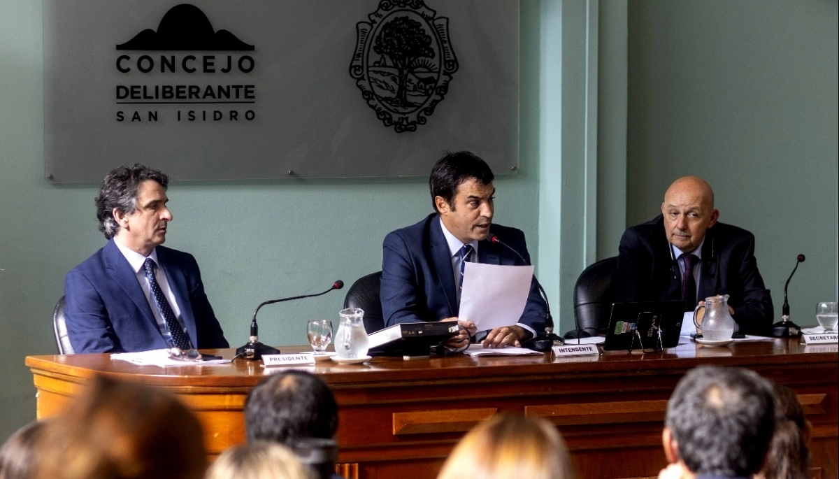 San Isidro: Lanús abrió la sesión ordinaria del Concejo Deliberante y anunció una inversión récord para el distrito
