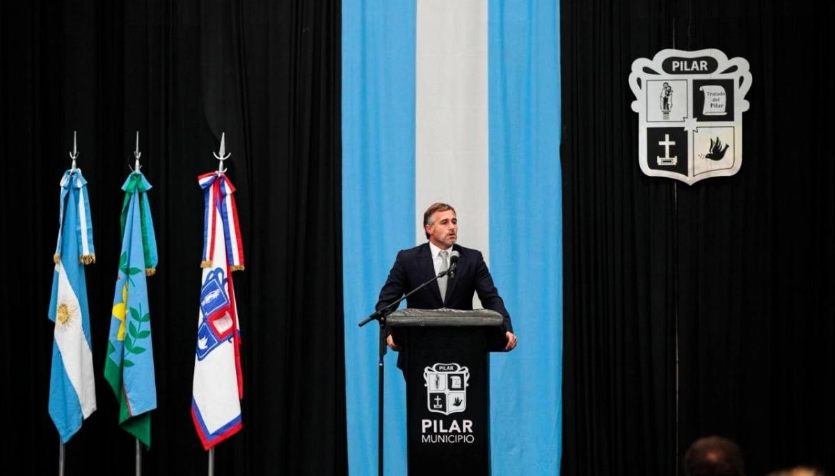 Achaval encabezó la Apertura de Sesiones de Pilar con anuncios y repaso de gestión