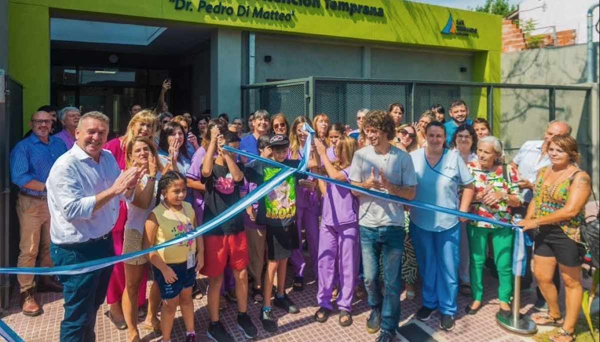 Juan Andreotti inauguró un nuevo Centro de Atención Temprana para en San Fernando