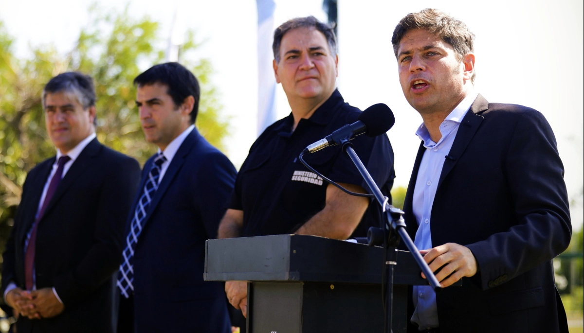 Kicillof habló sobre la inseguridad en la Provincia y responsabilizó a la motosierra de Milei