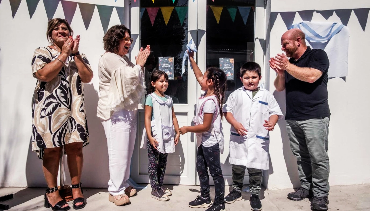 Se inauguraron importantes obras de ampliación y refacción en el CEC de Coronel Vidal
