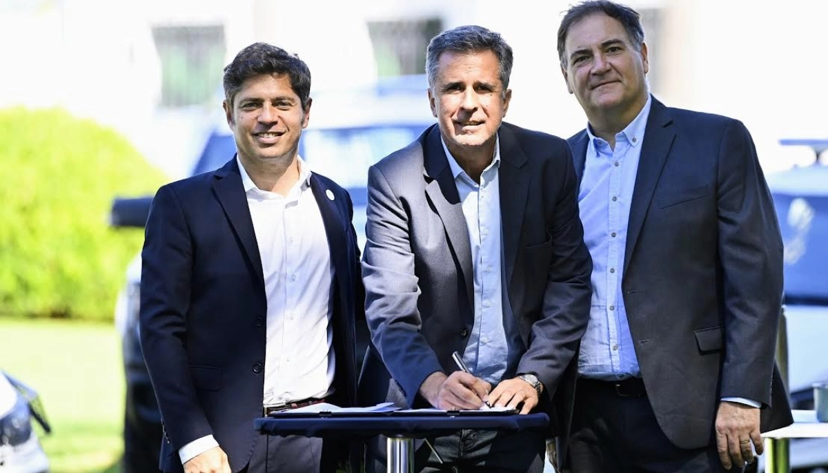 Juanci Martínez firmó la adhesión de Rivadavia al nuevo Fondo de Seguridad de la Provincia