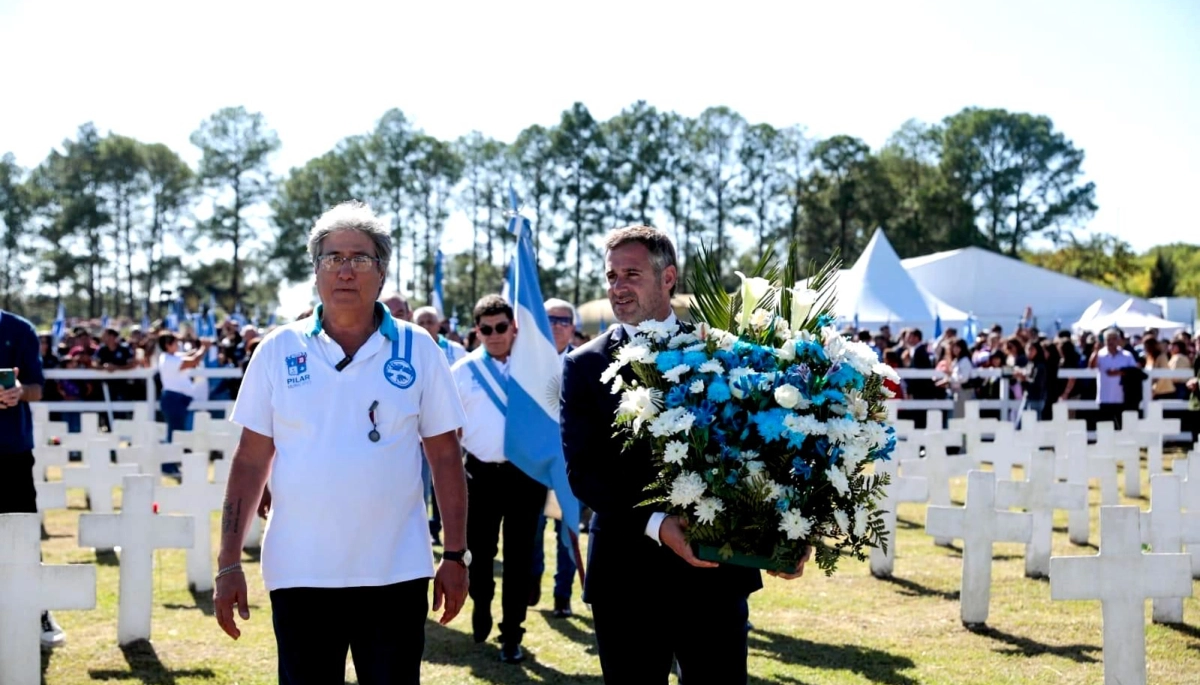 Achával: "La causa Malvinas tiene que ver con el sentir, la historia y tradición de nuestro pueblo"