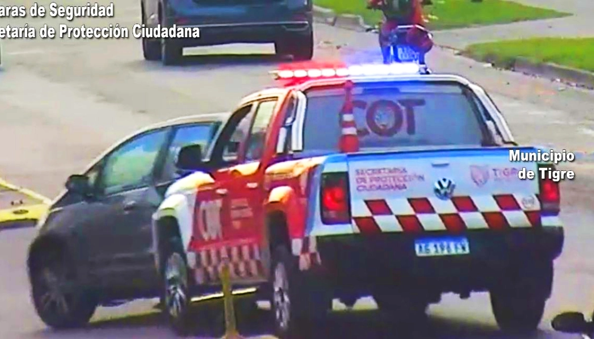 Luego de una peligrosa y veloz persecución, el COT interceptó a un automovilista que se daba a la fuga