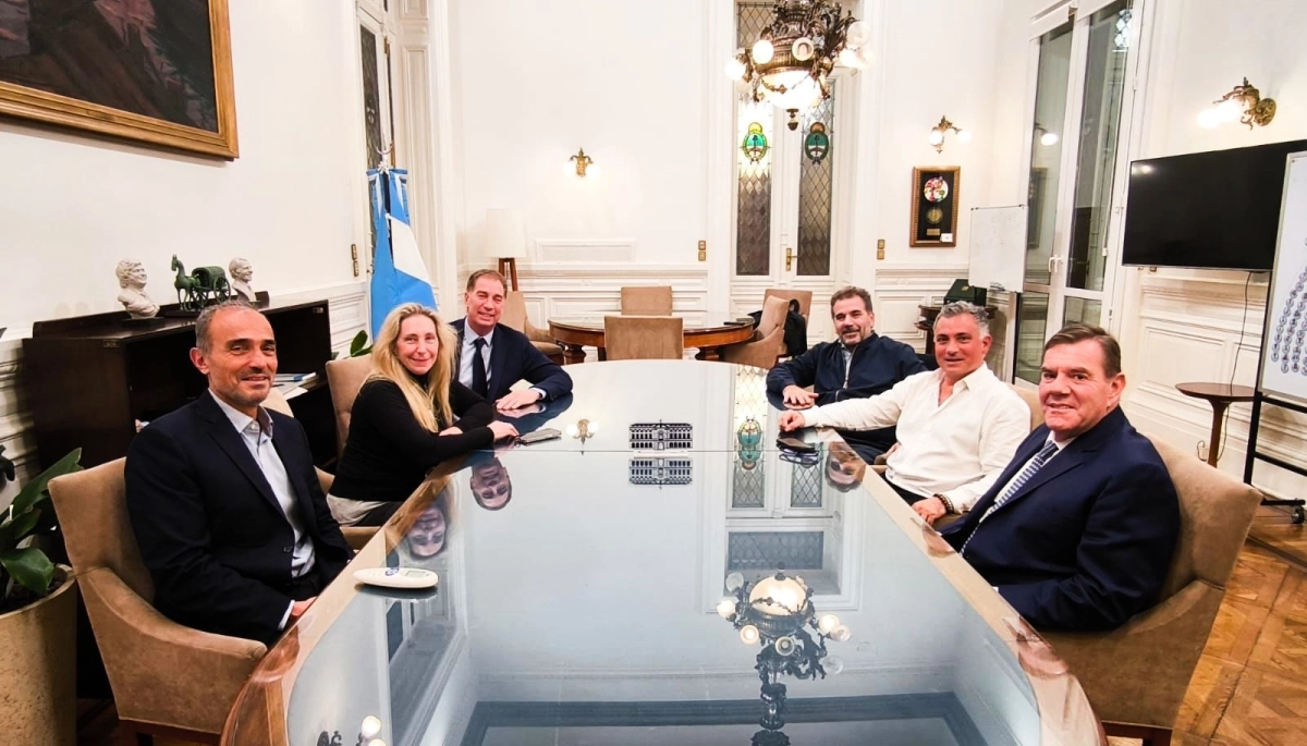 Karina Milei se mostró con Montenegro, Ritondo y Sanitlli: avanza alianza PRO-Libertaria en la Provincia