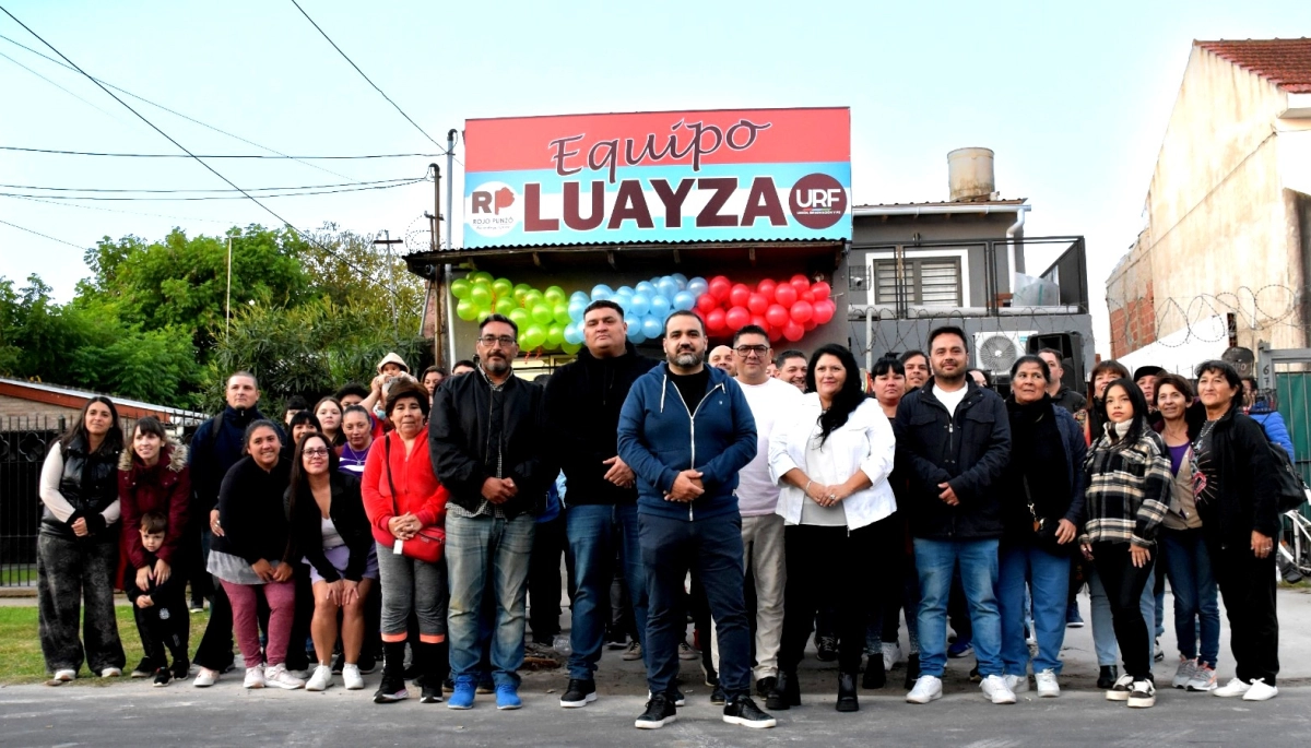 Equipo Luayza inauguró su primer local del año en Berazategui