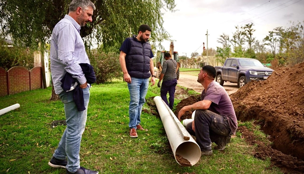 Desarrollo urbano en marcha: El municipio de 25 de Mayo dio inicio a las obras cloacales en El Molino