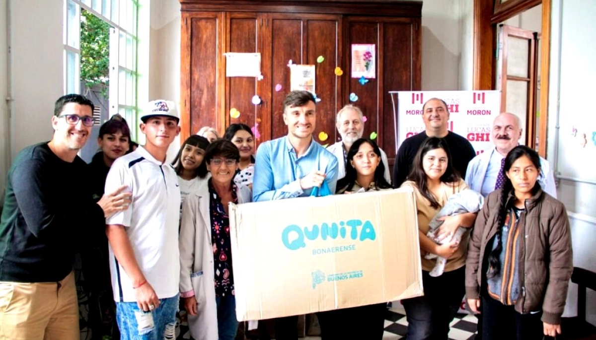 En Morón, más familias recibieron kits del Plan Qunita para acompañar el crecimiento de infantes