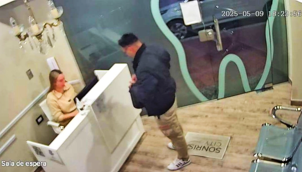 Inseguridad en el Conurbano: un solitario delincuente asaltó un consultorio odontológico
