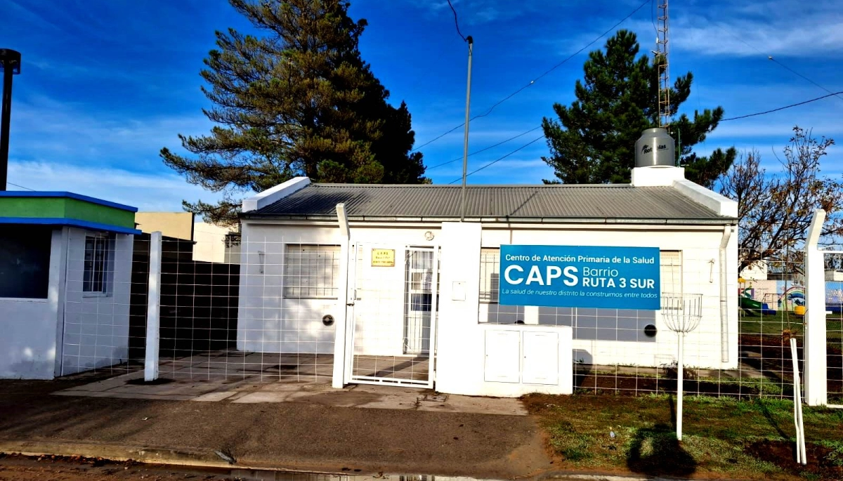 El intendente Garate inaugurará la expansión del CAPS del barrio Ruta 3 Sur de Tres Arroyos