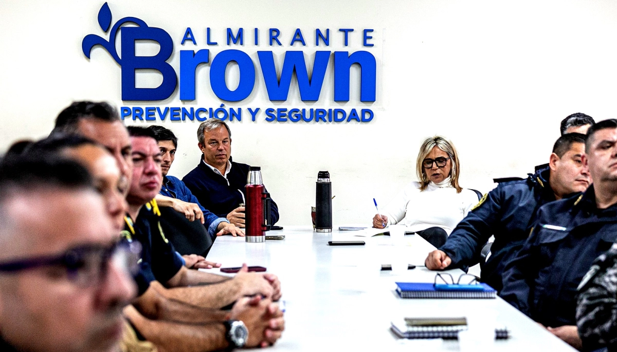 Cascallares analizó los operativos en Almirante Brown con el Ministerio de Seguridad bonaerense