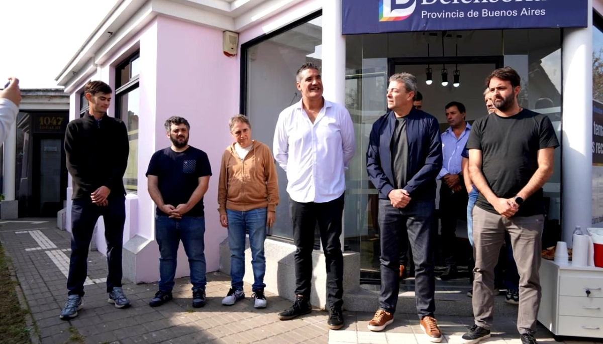 La Defensoría bonaerense inauguró una nueva delegación en Brandsen