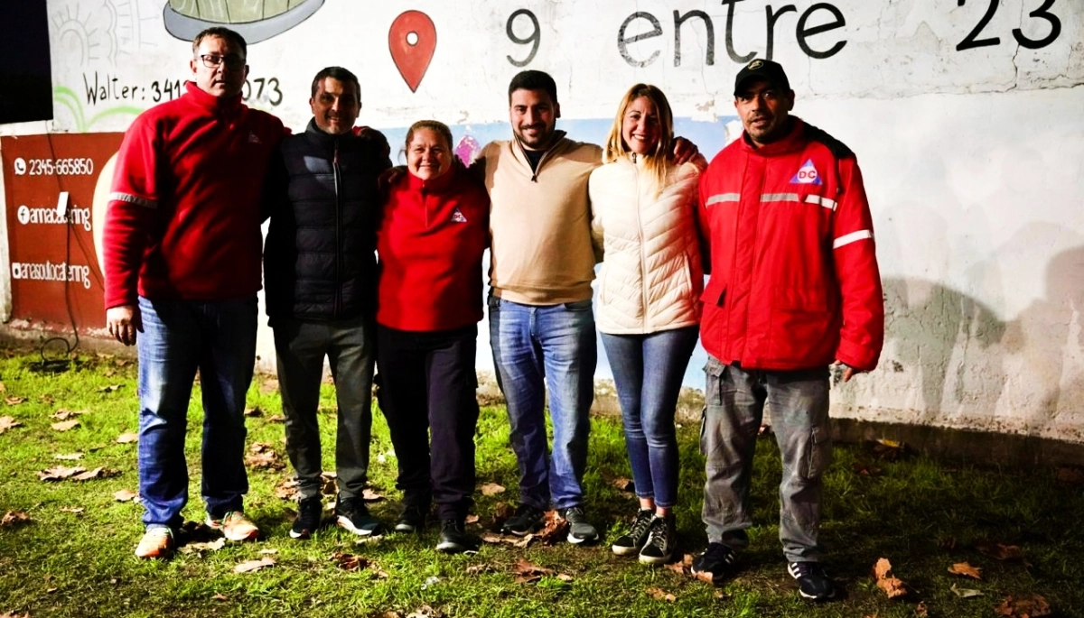 Egüen participó del lanzamiento del Proyecto Ficha Médica Deportiva en el Club Alumni