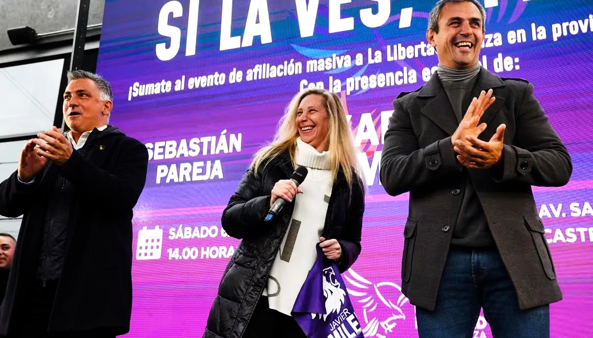Karina Milei y Pareja alistan un acto en La Plata con gabinete, intendentes y legisladores